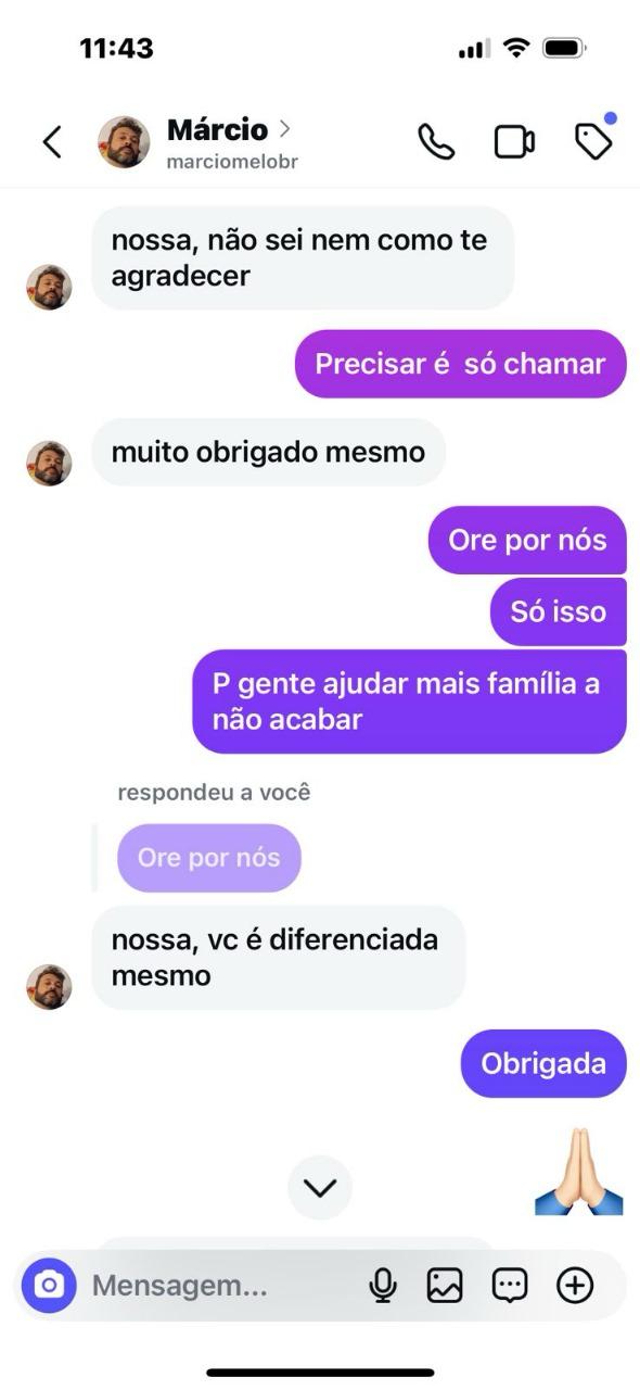 Depoimento de Márcio