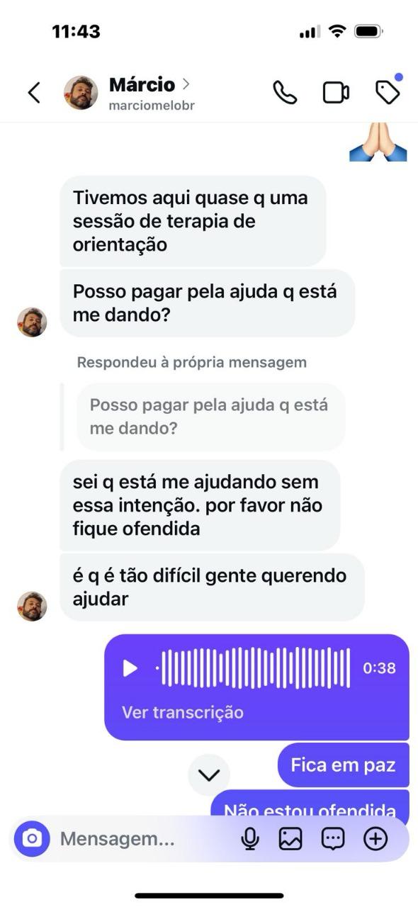 Depoimento de Márcio